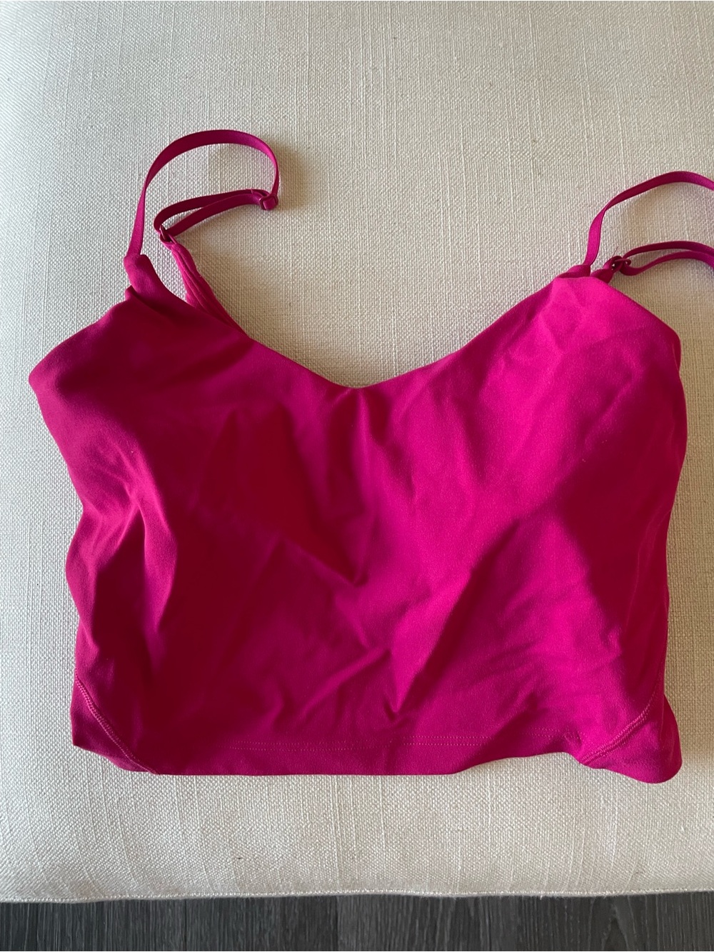 LULULEMON Fuchsia Cami sports bra